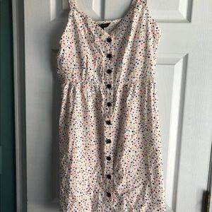 Banana republic confetti dress